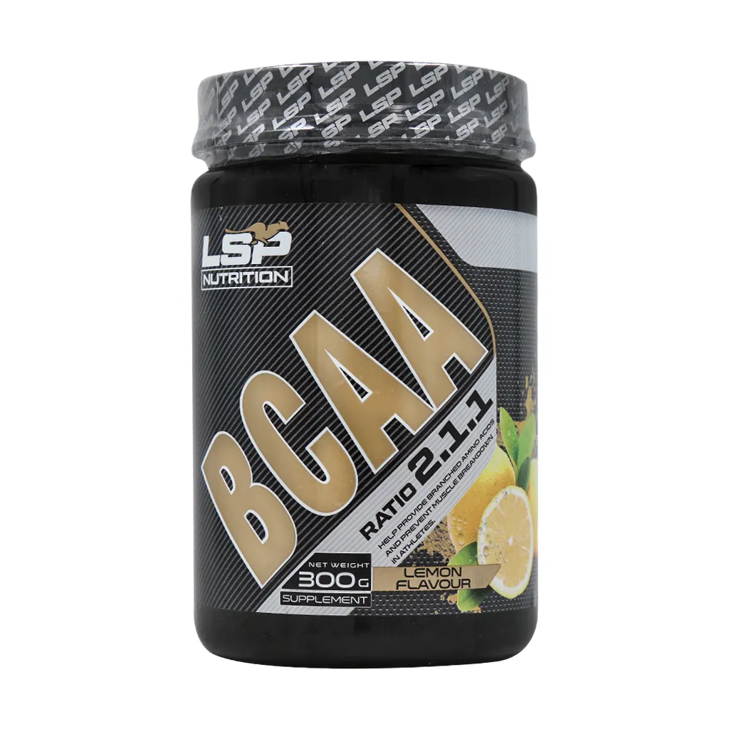 LSP-Nutrition-Bcaa-Powder-300-g-lemon بی سی ای ای ال اس پی نوتریشن 300 گرم - تصویر 1